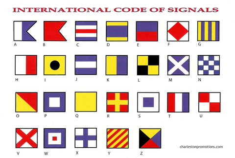 International Code of Signals Decal