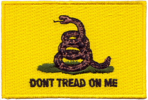 Gadsden Don't Tread on Me Embroidery Patch