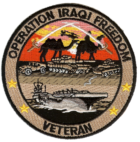 Operation Iraqi Freedom Embroidery Patch