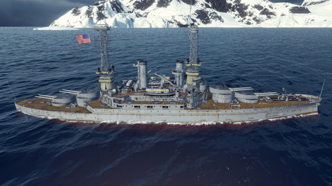 USS South Carolina BB-26 Magnet