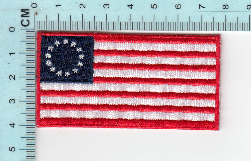 Betsy Ross Flag  embroidery patch