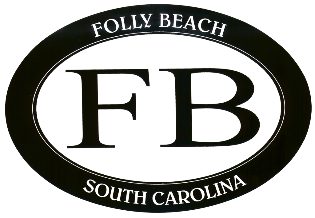 Folly Beach FB Decal