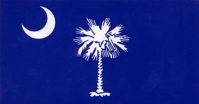 South Carolina - Palmetto and Moon - Decal