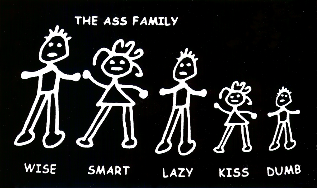 The A$$ Family Decal