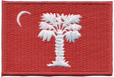 Big Red Embroidery Patch