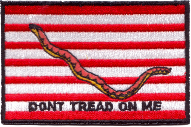 First Naval Jack Embroidery Patch