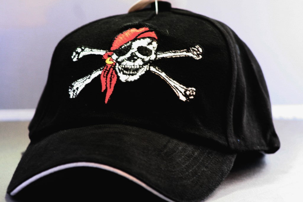 Jolly Roger Skull and Crossbones Pirate Hat