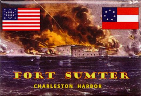 Fort Sumter Charleston Harbor Magnet